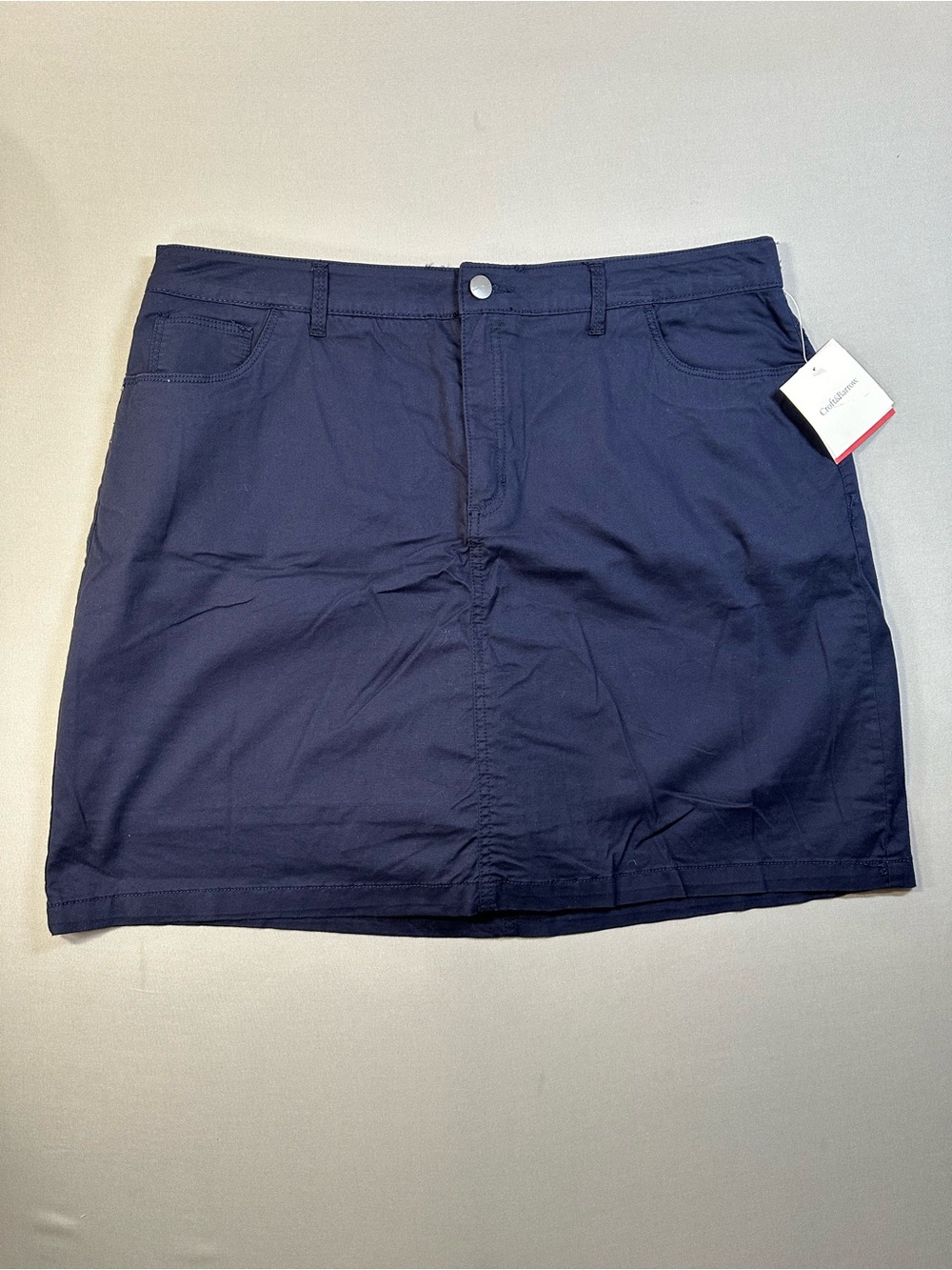 NWT Croft & Barrow Classic Fit Skort, Built in Undershorts - Womens 16 Stretch